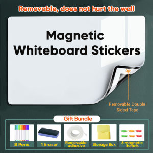🇸🇬 Magnetic whiteboard wall sticker / Magnet Office Writing Board Childrens Teaching Graffiti Drawing Board
