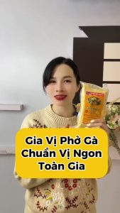 Gia vị phở gà Toàn Gia gói gia vị nấu nước dùng trong ngọt tự nhiên tiện lợi cho gia đình
