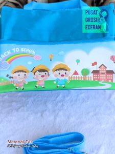 Tas Selempang Back To School Tas Souvenir Sekolah Kursus Belajar Suvenir Tahun Ajaran Baru Awalusanah Ahlussunnah wal Jamaah Tas Les