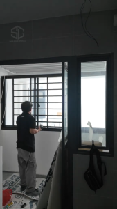 Service Yard Sliding Window and Grilles Bundle [10 YEARS WARRANTY]