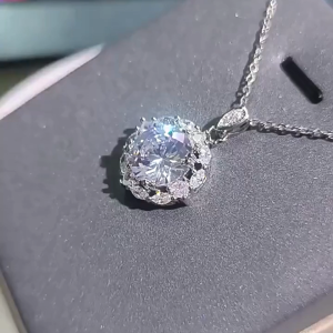 Kalung Perak Silver Asli Model Korea Style Ringan Anti Karat Necklace Pigeon Egg XL 2