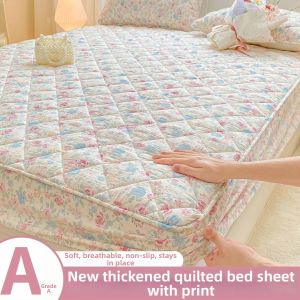 Padded Double Layer Quilted Bed Cover