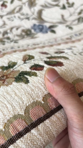 Thảm Thêu Họa Tiết Cao Cấp – Dày 13mm Êm Ái Bền Đẹp Trang trí phòng khách phòng ngủ ...( size 1.6mx2.3m 2mx3m )