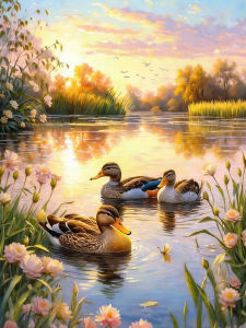 Ducks Animal New Style Educational Puzzle Difficult Challenge Leisure Decompression Jigsaw Puzzle