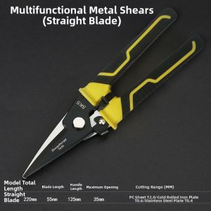 ZHENGQI | Heavy Duty Industrial Metal Cutting Scissors