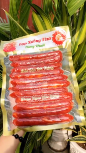 Lạp xưởng tôm trứng muối với tỉ lệ tôm 90% nhiều trứng muối lạp xưởng tôm trứng muối đặc sản Sóc Trăng 1kg