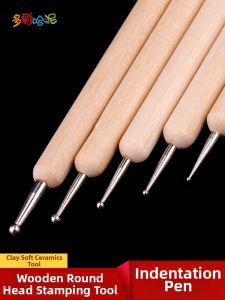 DUOCAIHANI | Engraving and Embossing Tool Drawing Dots and Floral Pattern Pen Papercraft Tool