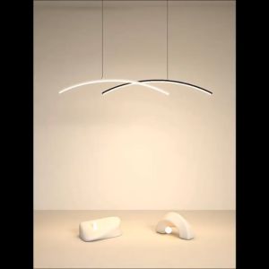 How to Design a Modern Kitchen with Counter Lighting, Ceiling Light Bars, & Pendant Lights