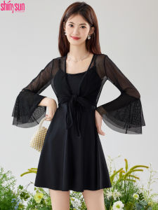 plus Size Swimsuit Womens Cover up Three Piece Set Swimwear Sensation High Waist Bikini plus Size Girls Advanced Feeling