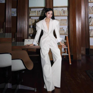 Elegant Simple French Style Suit Set Women New Arrival Spring