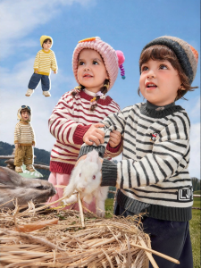 CUTEPANDAS | Áo Sweater Bé Mùa Thu Đông Cotton Sạch 100%