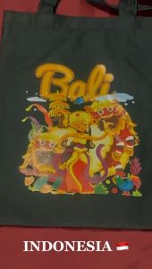 Totebag Aesthetic Goodiebag Kota Indonesia Tas Sekolah Anak Kerja Kanvas Goodie bag Tote Bag