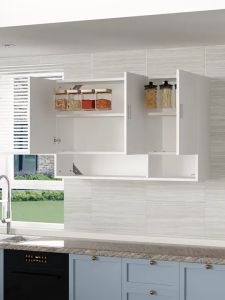 ตู้แขวนในครัว ตู้เก็บของอเนกประสงค์ ตู้เก็บของในครัว ตู้เก็บของ ตู้เก็บของแขวน ตู้ครัว ราคาถูกพร้อมส่ง ส่งตรงจากไทย