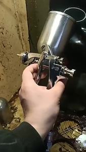 LISSON ชุดหัวฉีดสเปรย์ชุดหัวฉีด W101 1.0/1.3/1.5/1.8มม. หัวฉีดปลายเข็มชุด W-101อะไหล่ซ่อมอะไหล่