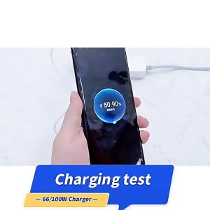 100% Original Fast Charging 66W 120W 240W Type C Cable USB 2IN1 Adapter Set For Android Charger Type-C Charger Set