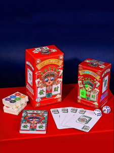 SHENWO | Waterproof Durable Thick Mahjong Tiles 144pcs
