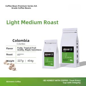 Koonan Colombian Coffee Beans  Roasted Hand Pourable Ground Black Coffee Powder Rich Flavor Low Acid for Drip Machine