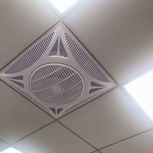 Embedded Ceiling Fan with Remote Control Concealed Gypsum Board Ceiling Fans Circulating Fan Embedded Wall Fan Heavy Duty Ceiling Fans Low Noise for Home Office School Living Room