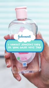 Melembabkan Kulit Anak dengan Jodoh Baby Oil 50ml & 125ml