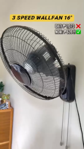 Dinding kipas dinding dipasang kipas elektrik rumah penjimatan tenaga 16 inci industri kejuruteraan kipas asrama restoran komersial