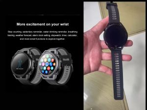 Smart Watch with Earbuds Fitness Tracker1.53inch Smartwatch for MenAnswer/Make CallRecordingSleep MonitorSports Smart Watch Long...