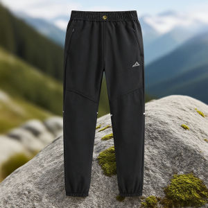 Autumn Winter New Style Boys Fleece Lined Soft Shell Pants Windproof Waterproof Cuffed Childrens Skiing Hiking Trousers