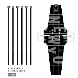 ENLEE | Phụ Kiện Xe Đạp ENLEE Graffiti Chắn Bùn Xe Đạp Linh Hoạt PP5 Dành Cho Xe Đạp Địa Hình Xe Đạp Đường Trường Xe Đạp Gấp.