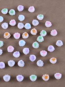 Cute Cat Claw Beads Unstrung Bracelet Material for Girls Hand Knitted DIY Jewelry Accessories Acrylic Fresh out Fresh out