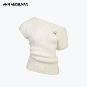 ANN ANDELMAN | Bamboo Jersey Off-shoulder Stacked Short-sleeved T-shirt