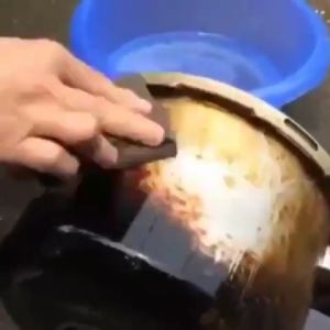 Spon Nano Magic Pembersih Kerak Panci Wajan Rust Cleaner