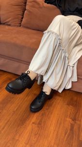 KIMBER Melisa Sepatu Oxford Wanita Chunky Heels 6cm