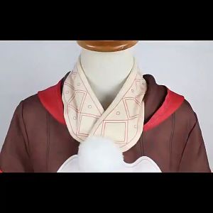 Game Genshin Impact Klee Cosplay Costume Cute Loli Red Dress Woman Halloween Party Props