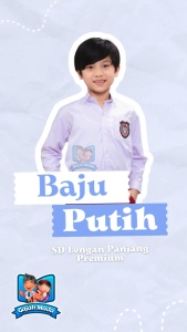 Seragam Sekolah Celana Panjang Merah SD Pinggang Karet Bahan Drill Super