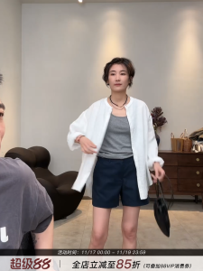 Gray Pure Cotton Thin Tank Top Womens Summer Outdoor Wearable Vest Simple Inner Match Base Shirt Commute Style Regular Length