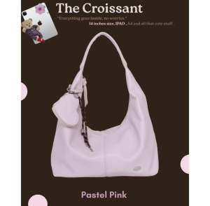 8angels - the Croissant bag🥐 กระเป๋าสะพายไหล่หนังนิ่ม 14 นิ้ว / ใส่ iPad ได้