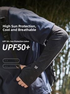 Miiow | Mens Ice Sleeve Cycling Ice Silk Cool Feeling Sun Protection Sleeve Covers Outdoor Fishing Hiking UV Protection Lightweight