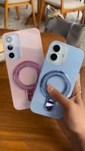 TAC Case Oppo Realme Vivo Xiaomi Samsung Realme Infinix Itel Glitter Blink Stardust Deluxe Ring Blink Hardcase Silikon Casing Hp MG03
