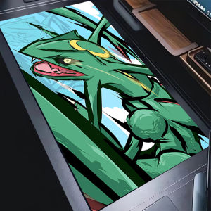 Potdemiel | Mouse Pad 90x40cm P-Pokemon Gyarados Gamer Keyboard Pad Rubber Desk Mouse Mat Carpet Rubber Tapis Souris Gaming Notbook Mousepad