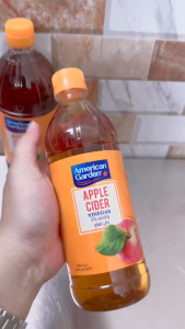 [Chai nhỏ 500ml] GIẤM TÁO [ITALIA] AMERICAN GARDEN Apple Cider Vinegar