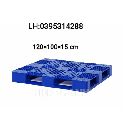 pallet xe tải nhựa Hiệp Thành 1200×1000×150 mm