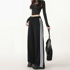adidas | Summer New Fashion Korean Style Wide Leg Loose Pants