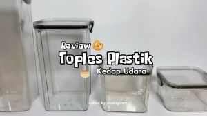 CHOBIG Toples Plastik Penyimpanan Makanan Kedap Udara Storage