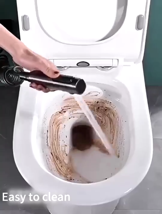 Upgrade Handheld High Pressure Bidet Spray Toilet Set With Angle Valve For Bathroom Toilet