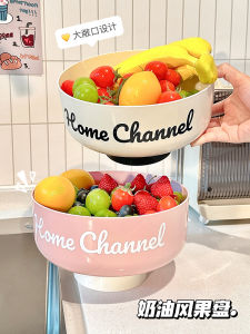 Mâm Đựng Trái Cây Sáng Tạo Cao Cấp Dùng Trong Nhà Mâm Đựng Hạt Khô Túi Rỗng Đồ Ăn Nhẹ Đồ Ăn Nhẹ Trang Trí Phòng Khách Baskets PP