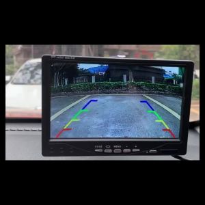 7" Monitor Wired Heavy Duty CCD 8 Leds Rear View Camera 10m Cable Reversing Backup Camera for Motorhome Caravan Bus