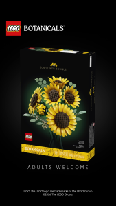[BrickMonster] LEGO 11502 Sunflower Bouquet (Botanical Collections)