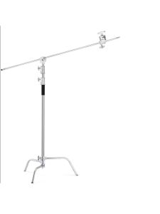 C bracket 3.2M/10.5 foot heavy duty studio century C bracket lifting arm for flag lamp bracket Removable with fixed arm lamp and turtle base for flash flash lamp Flag reflector studio lighting bracket