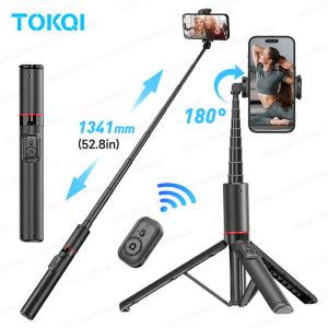 C21 Selfie Stick Stable Tripod with Bluetooth wireless Remote for IPhone Android Mobile Phones Shooting Video Hidden Phone Clip