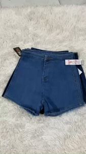 Quần Đùi Sọt Nữ Kaki & Jean Coton Co Dãn Lưng Cao Thời Trang
