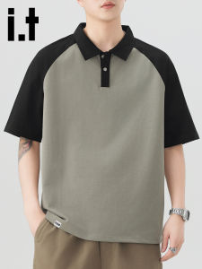 izzue | Cool Thin Color-block POLO Shirt